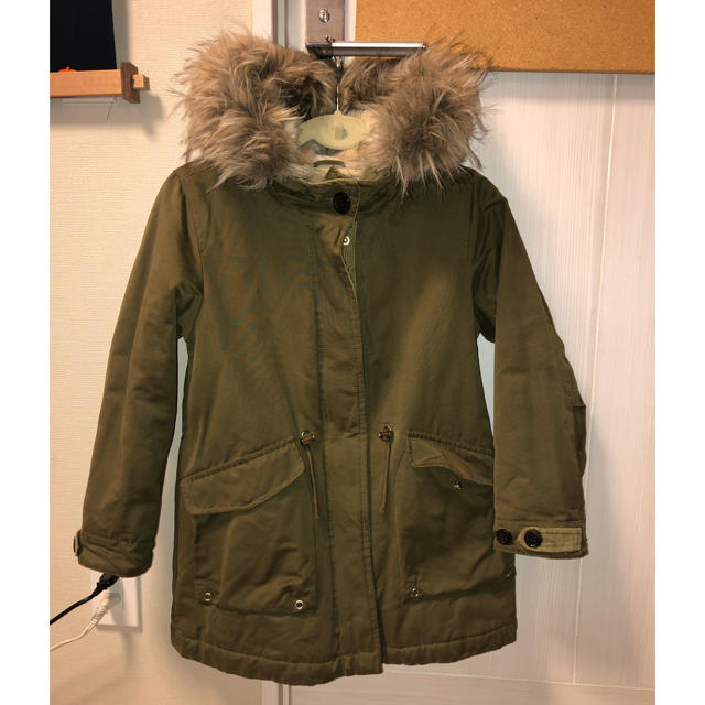 ZARA(ザラ)のZARA kids アウター モッズコート  キッズ/ベビー/マタニティのキッズ服女の子用(90cm~)(コート)の商品写真