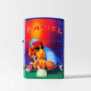 ジッポー(ZIPPO)の ZIPPO CAMEL ビリヤード 5面ラッカープリント 1993年製造(タバコグッズ)