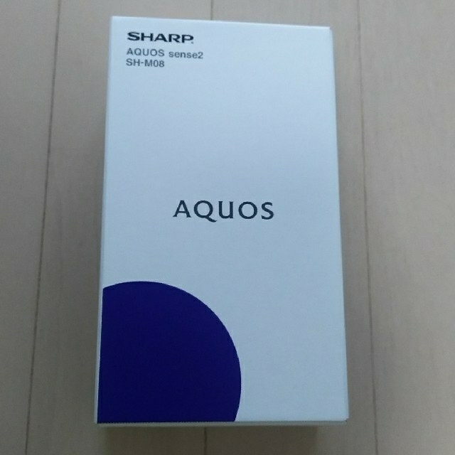 AQUOS sense2 SH-M08 ホワイトスマホ/家電/カメラ