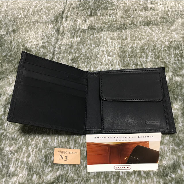 COACH(コーチ)の【新品・未使用】COACH メンズ 二つ折り財布 メンズのファッション小物(折り財布)の商品写真