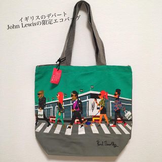 新品英国デパート 限定　エコバッグ　⭐️期間限定お値下げ(トートバッグ)