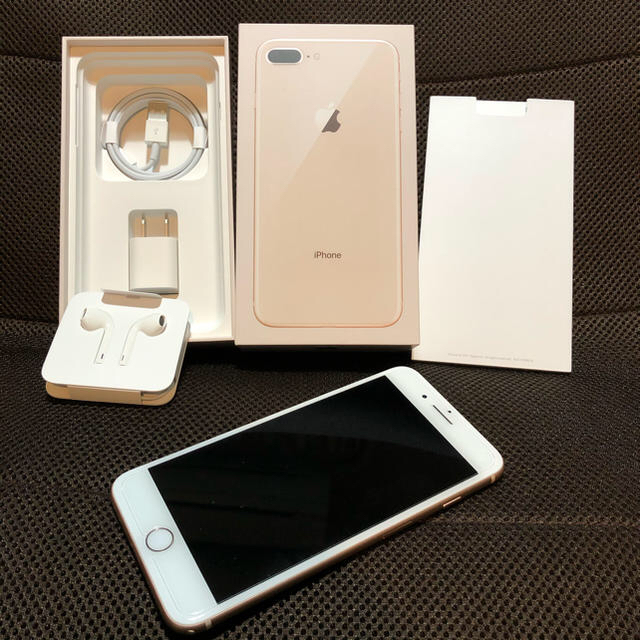 SIMフリー Apple iPhone 8 Plus ゴールド 256GB