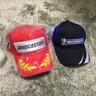 ブリヂストン(BRIDGESTONE)の【新品・未使用】　ブリヂストン　ミシュラン　キャップ　２点セット (キャップ)