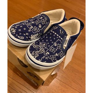 ヴァンズ(VANS)の子供用スリッポン【vans】(スニーカー)