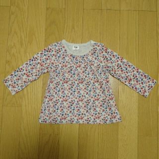 アカチャンホンポ(アカチャンホンポ)の花柄カットソー80cm(ベビー)(シャツ/カットソー)