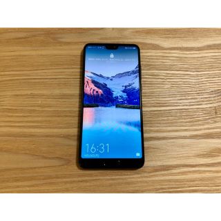 HUAWEI P20 ジャンク (動作問題なし)(スマートフォン本体)