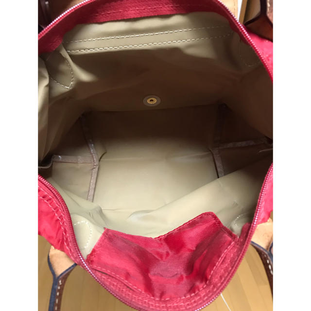 LONGCHAMP(ロンシャン)のみゆ様専用 used ロンシャン プリアージュSサイズ レッド レディースのバッグ(トートバッグ)の商品写真