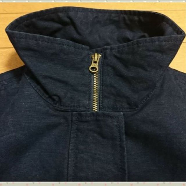 GAP(ギャップ)の【GAP】(L)コットンコート 紺 レディースのジャケット/アウター(その他)の商品写真