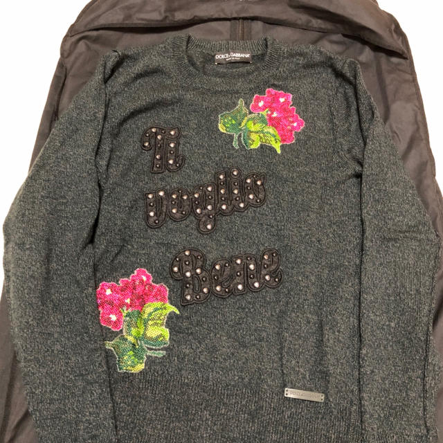 DOLCE&GABBANA - 定価20万円 ドルチェ&ガッバーナ 刺繍ニット44の通販 by rambo2's shop｜ドルチェアンド