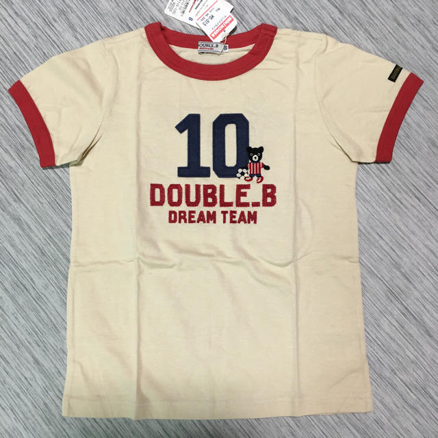 DOUBLE.B(ダブルビー)のDOUBLE.BTシャツ120 キッズ/ベビー/マタニティのキッズ服男の子用(90cm~)(Tシャツ/カットソー)の商品写真