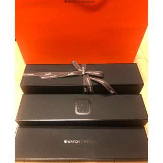 アップルウォッチ(Apple Watch)のApple Watch Hermès series 5  新品 レア初回生産品(腕時計(デジタル))