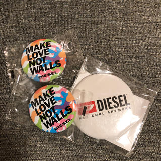 ディーゼル(DIESEL)のDIESEL 缶バッチ 非売品(バッジ/ピンバッジ)