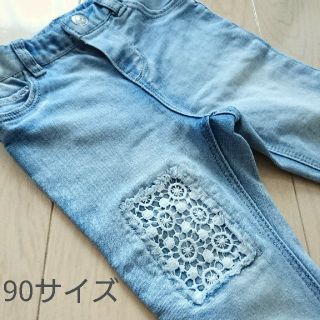 エイチアンドエム(H&M)のH&M デニム ジーンズ ベビー 90サイズ キッズ 女の子(パンツ/スパッツ)