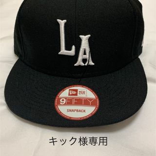 ロンハーマン(Ron Herman)のRHC newera コラボ キャップ 黒 ロンハーマン  LA 美品(キャップ)