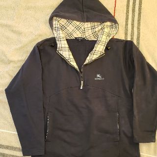 バーバリー(BURBERRY)のBURBERRY　バーバリー　パーカー 　紺(パーカー)