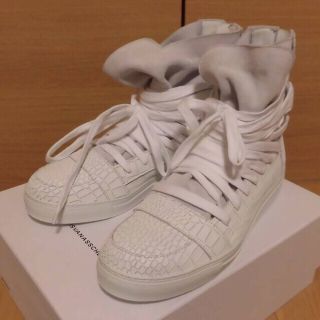 クリスヴァンアッシュ(KRIS VAN ASSCHE)のKRIS VAN ASSCHE クリスヴァンアッシュ スニーカー クロコダイル (スニーカー)