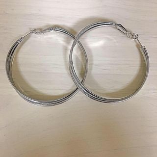 シルバーフープピアス(ピアス)