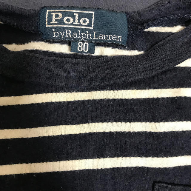 POLO RALPH LAUREN(ポロラルフローレン)のラルフローレン ロンT キッズ/ベビー/マタニティのベビー服(~85cm)(Ｔシャツ)の商品写真