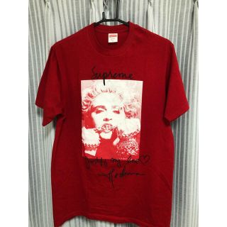 シュプリーム(Supreme)のsupreme 18aw madonna tee マドンナ red s(Tシャツ/カットソー(半袖/袖なし))