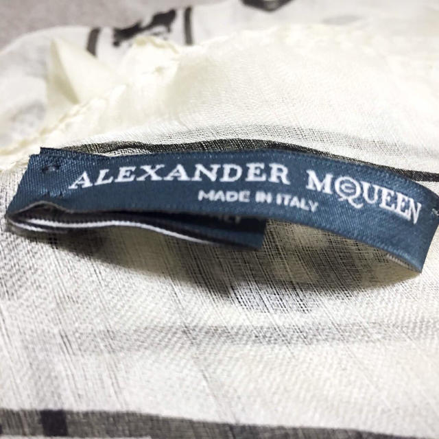 Alexander McQueen(アレキサンダーマックイーン)の【正規品】ALEXANDERMQUEEN メンズのファッション小物(ストール)の商品写真