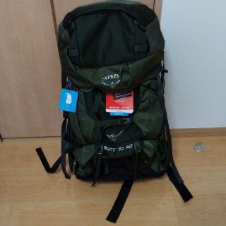 オスプレイ(Osprey)のオスプレー イーサー70AG Mサイズ グリーン(カバー付)(バッグパック/リュック)