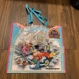 ディズニー(Disney)のTDL TDS ディズニー ショッピングバッグ ロックラアウンド(キャラクターグッズ)