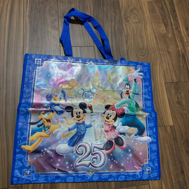 Disney TDL TDS ディズニー ショッピングバッグ 25周年の通販 by chipdale's shop｜ディズニーならラクマ