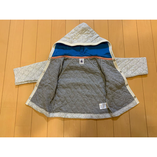 PETIT BATEAU(プチバトー)のベビー 上着    12m/74cm キッズ/ベビー/マタニティのベビー服(~85cm)(ジャケット/コート)の商品写真