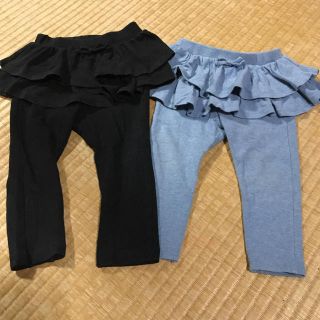 ユニクロ(UNIQLO)のユニクロ フリルパンツ 80(パンツ)