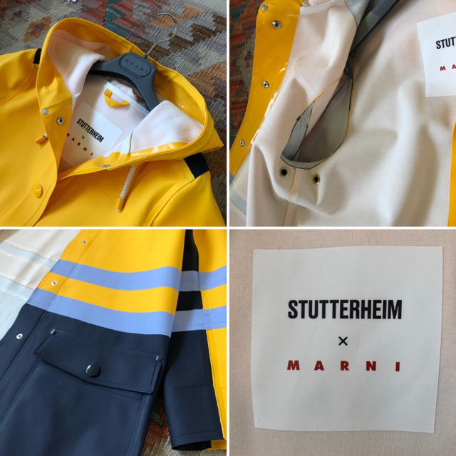Marni(マルニ)のMARNI ✖︎ STUTTERHEIM ストゥッテルハイム コラボ コート レディースのジャケット/アウター(ロングコート)の商品写真