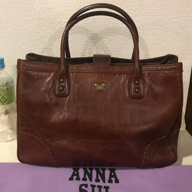 ANNA SUI(アナスイ)のちゅみ様専用ANNA SUI本革トートバッグ レディースのバッグ(トートバッグ)の商品写真