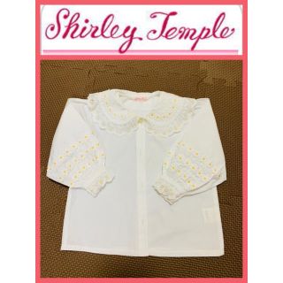 シャーリーテンプル(Shirley Temple)の★美品★Sharley Temple シャーリーテンプル  花柄レースブラウス(ブラウス)