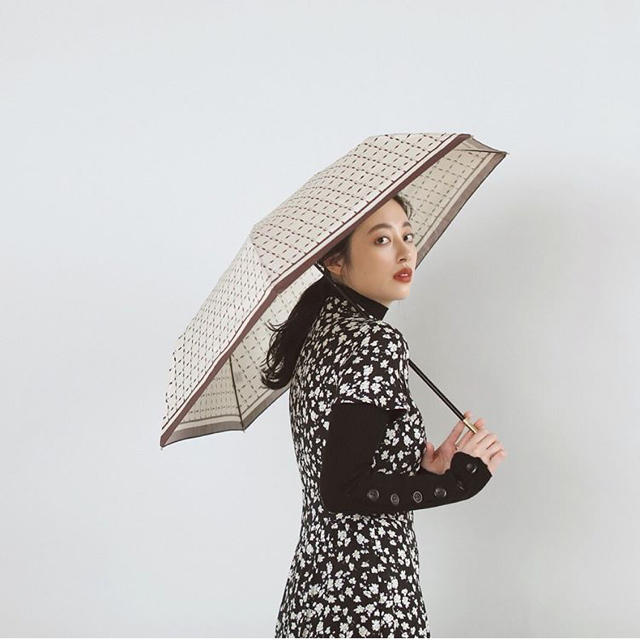 キャセリーニ ノベルティ 折りたたみ傘 レディースのファッション小物(傘)の商品写真