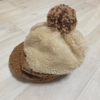 ミキハウス(mikihouse)のミキハウス 帽子 ニット帽 ボンボン(帽子)