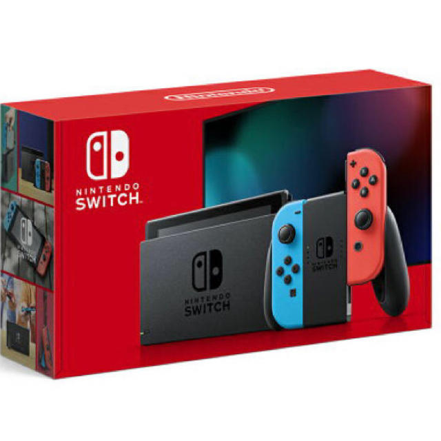 新品未開封 Nintendo switch 新型 ネオンカラー 2台