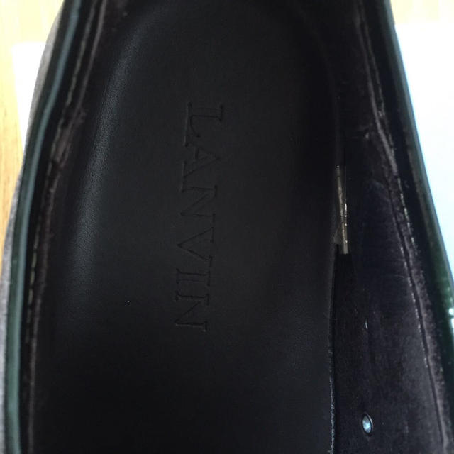 LANVIN(ランバン)のSatoshi Ohwada様 ランバン レザー スニーカー メンズの靴/シューズ(スニーカー)の商品写真