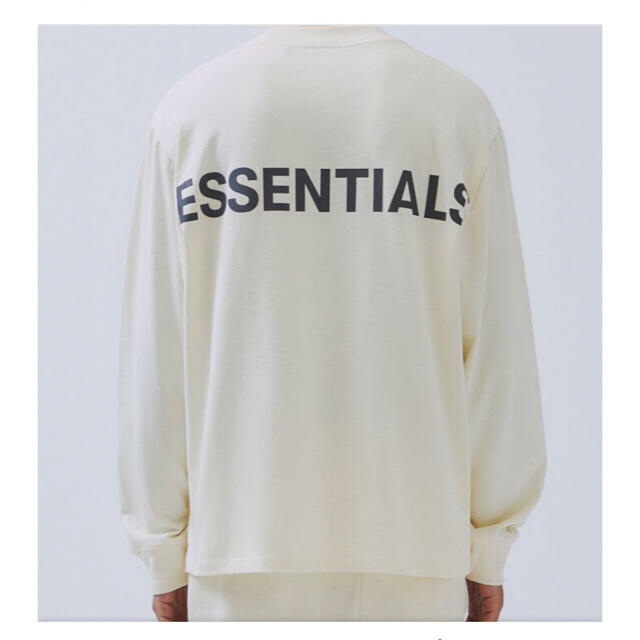 FOG ESSENTIALS ロングスリーブTシャツ Sサイズ クリーム