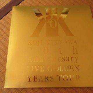 吉川晃司　20th GOLDEN YEARS TOUR パンフ　写真集(ミュージシャン)