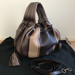 ロエベ(LOEWE)の美品 ロエベ  LOEWE フラメンコ 2way ポーチつき(ショルダーバッグ)