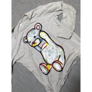 グラニフ(Design Tshirts Store graniph)のグラニフ Tシャツ ロンT コントロールベア(Tシャツ/カットソー(七分/長袖))
