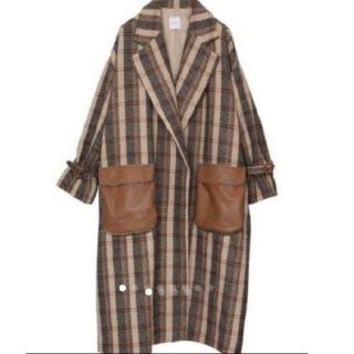 アメリヴィンテージ(Ameri VINTAGE)のクーポン特価！アメリヴィンテージ POCKET LEATHER COAT！(ロングコート)