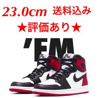 ナイキ(NIKE)のWMNS AIR JORDAN 1 HI OG BLACK TOE(スニーカー)