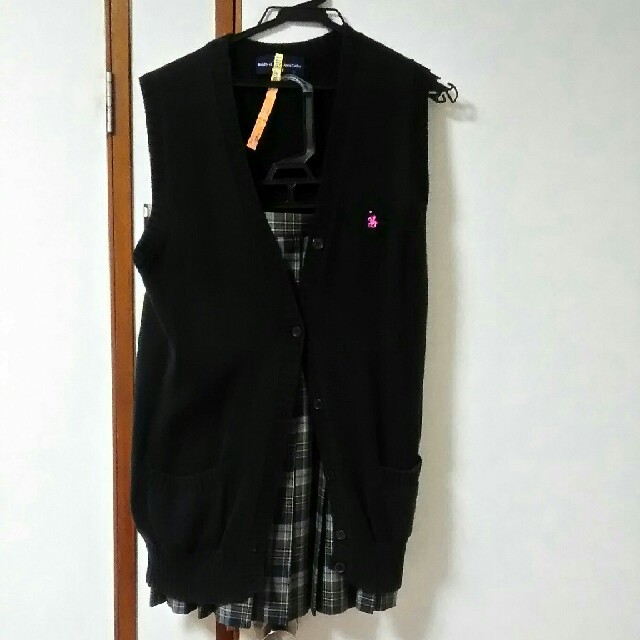 学校制服　ベストスカートセット