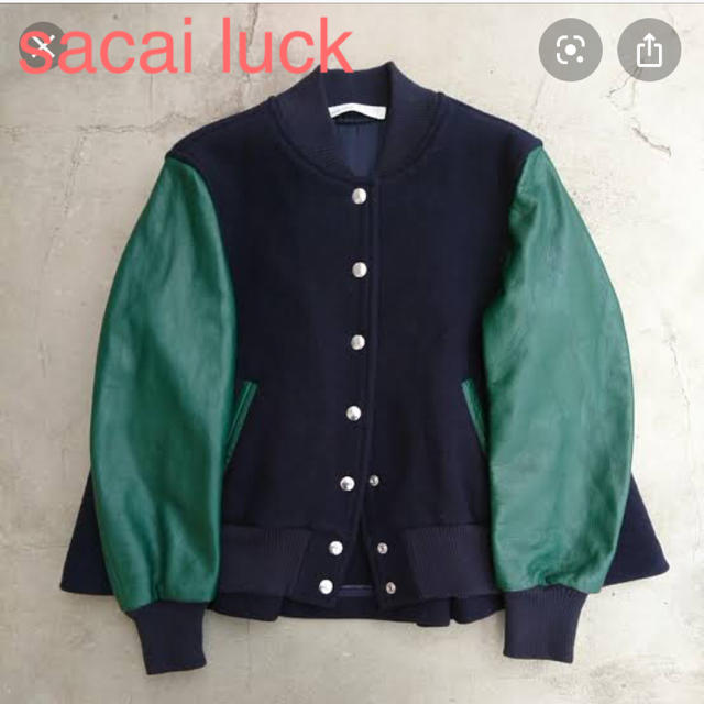 sacai luck(サカイラック)のsacai luck☆*:.Aラインスタジャン定価￥68,250 レディースのジャケット/アウター(スタジャン)の商品写真