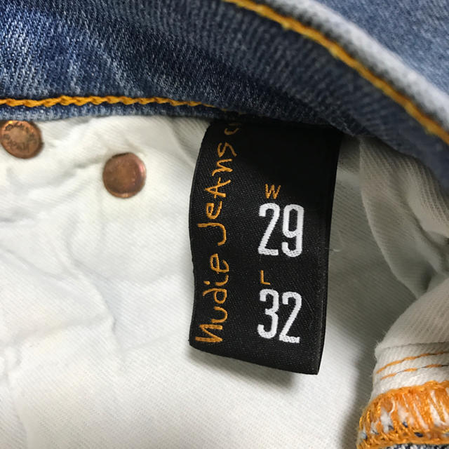 Nudie Jeans(ヌーディジーンズ)のヌーディージーンズ スキニーパンツ メンズのパンツ(デニム/ジーンズ)の商品写真