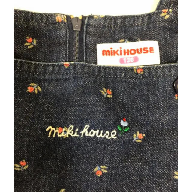 mikihouse(ミキハウス)のmiki house  ワンピース  130 キッズ/ベビー/マタニティのキッズ服女の子用(90cm~)(ワンピース)の商品写真