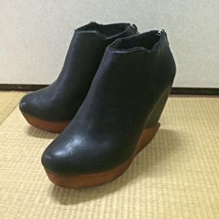 ジェフリーキャンベル(JEFFREY CAMPBELL)のお値下中♡ウッドソールブーティ(ブーティ)