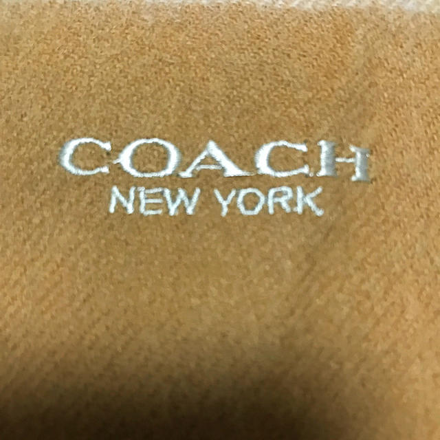 COACH(コーチ)の【COACH 】マフラー再再値下げ！ レディースのファッション小物(マフラー/ショール)の商品写真