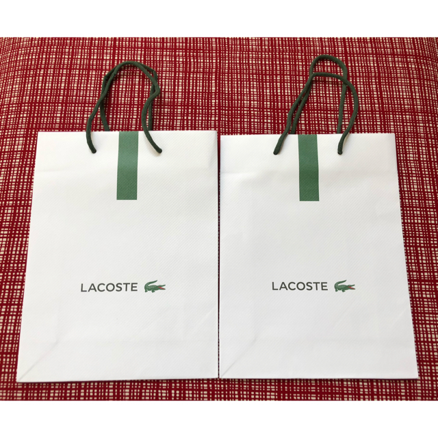 LACOSTE(ラコステ)のlacoste 紙袋 レディースのバッグ(ショップ袋)の商品写真