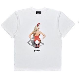 プレイボーイ(PLAYBOY)のEXAMPLE xPLAY BOY  ROUND LOGO TEE(Tシャツ/カットソー(半袖/袖なし))